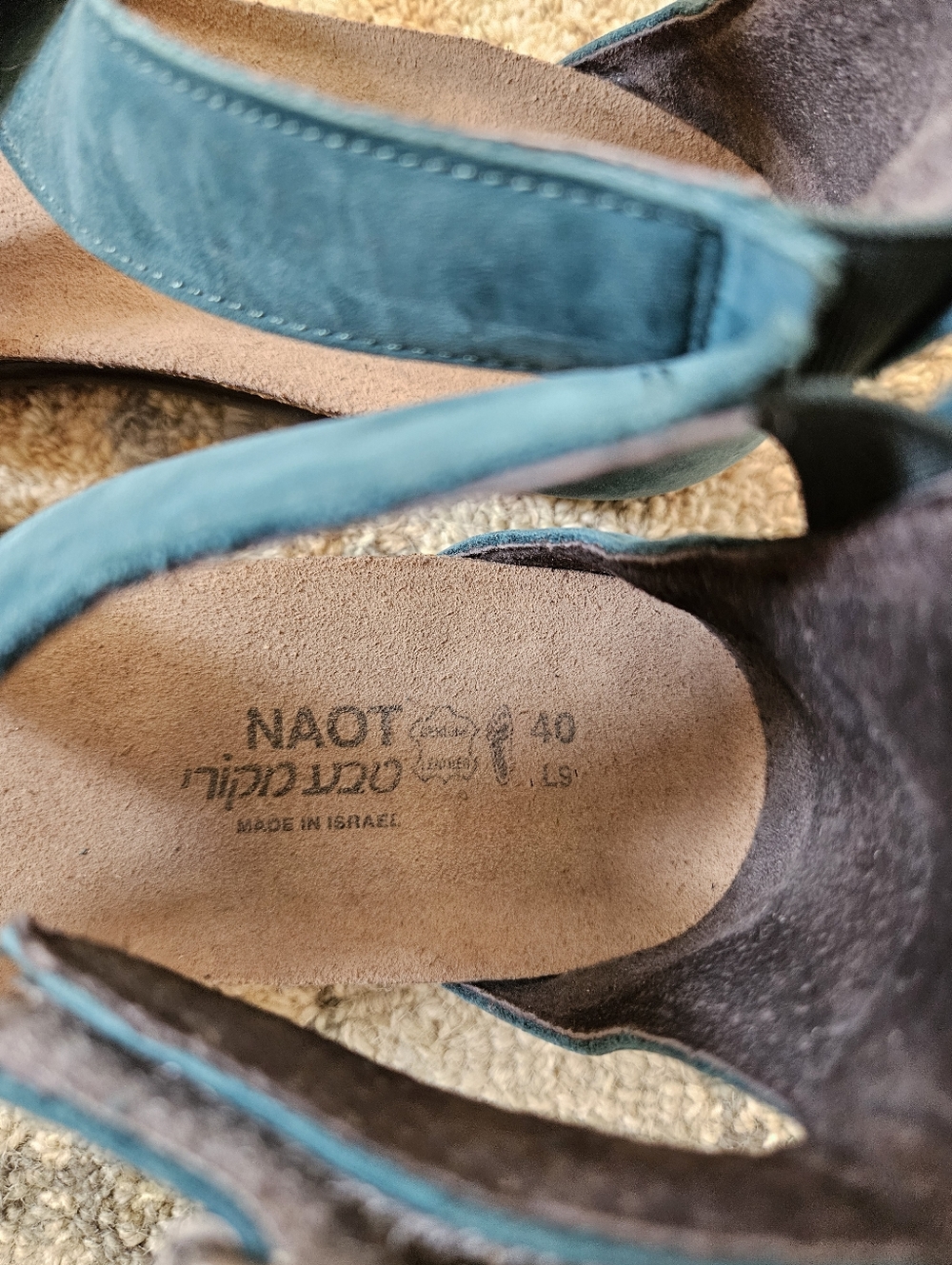 Naot Suede Sandals - Picture 4 of 5
